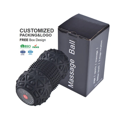 High Quality Custom Design Silicone Foam Roller Massage Ball for Yoga Exercise and Vibration Durable Rubber Material